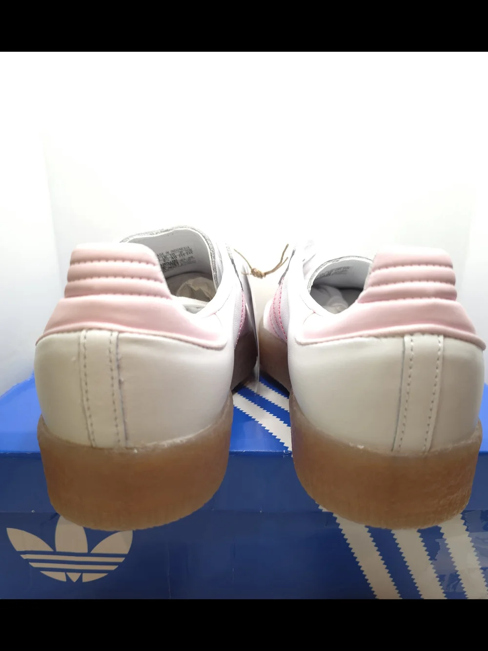 Adidas Samba Platform White & Pink